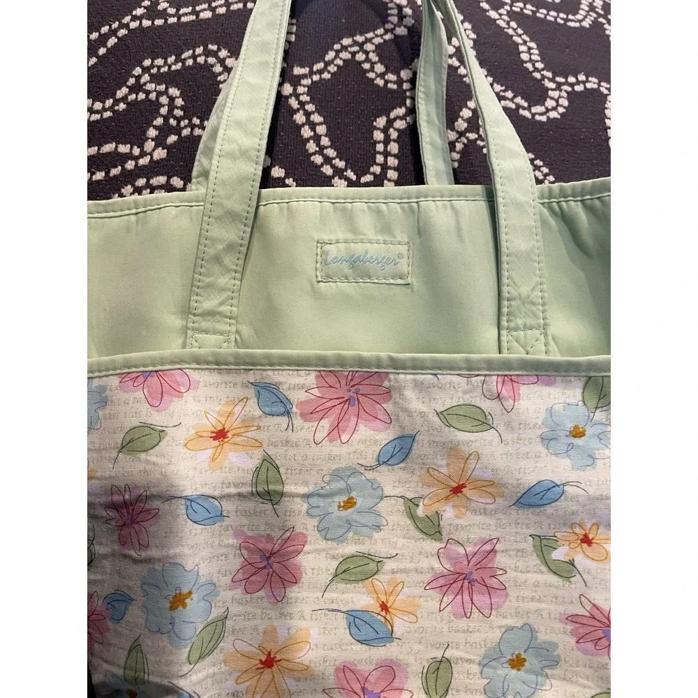 Longaberger‎ Spring Floral Handbag